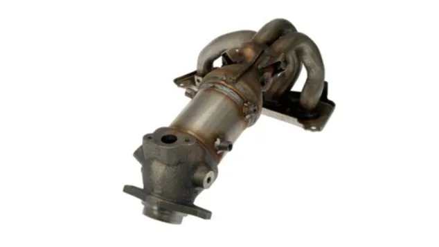 Exhaust Manifold With Convertor