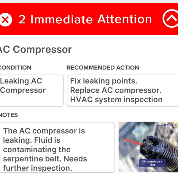 a dvi can reveal the need to inspect the hvac system and find problems with the ac compressor