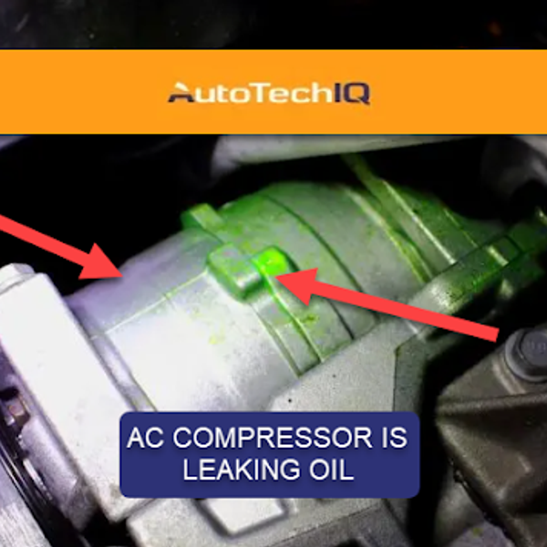 Ac Compressor Oil Leak